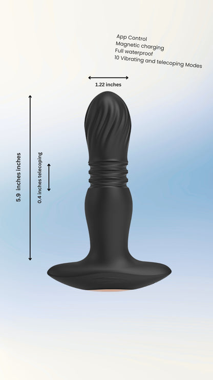 Tele Plug: Telescoping butt plug