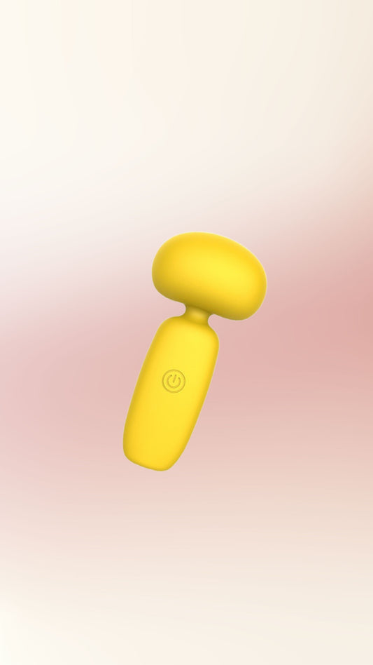 Yellow Mushroom: Mini AV Vibrator