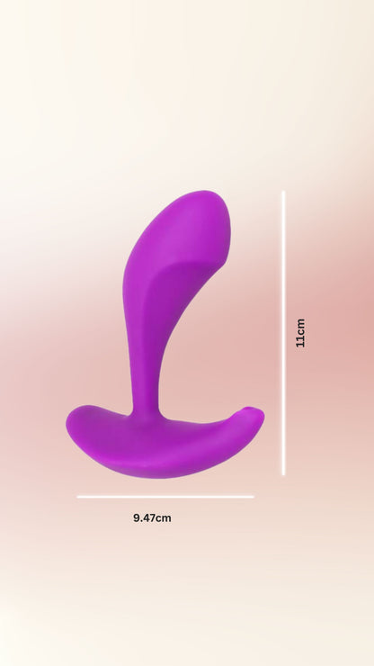 Slippery Slip: Dual action Vibrator
