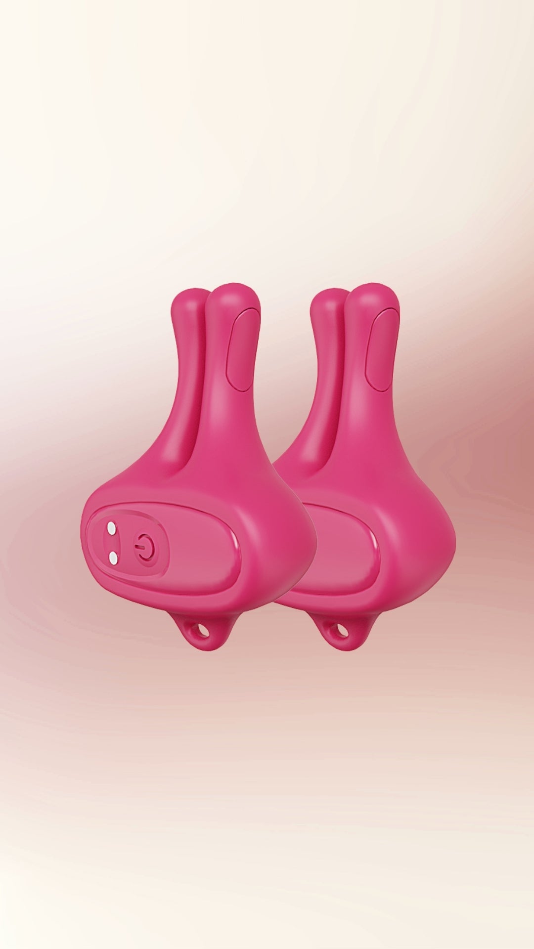 Pink Nippy: Vibrating Nipple Clamps