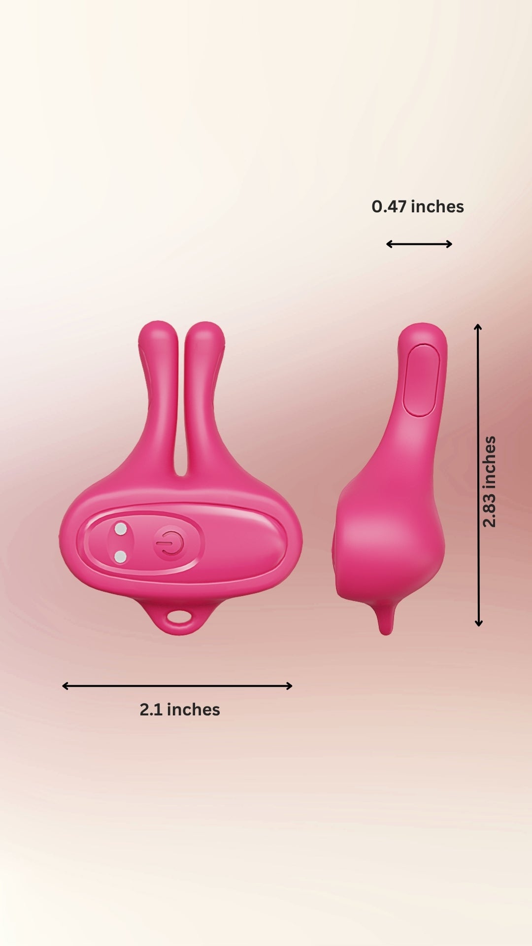 Pink Nippy: Vibrating Nipple Clamps