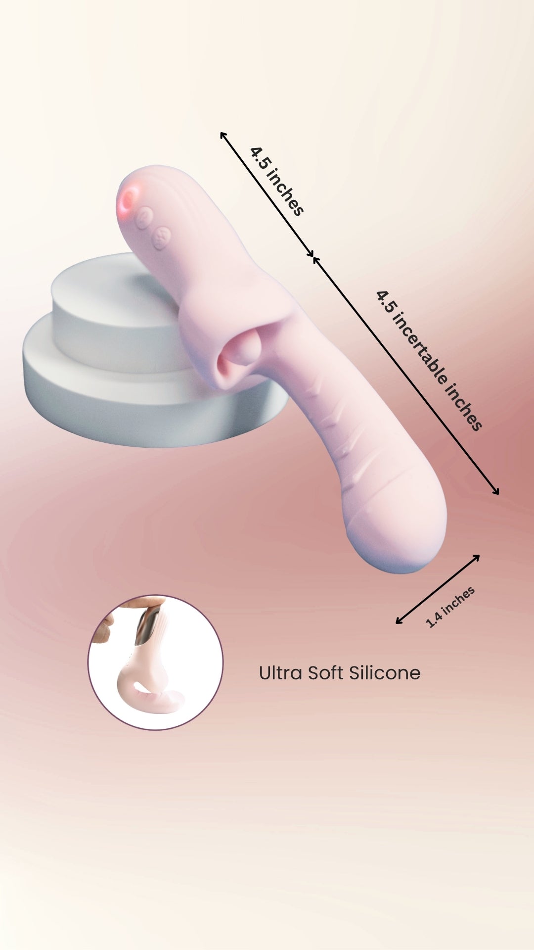 Licky V: Tongue Flicking Vibrator