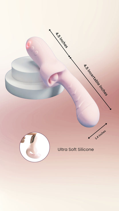 Licky V: Tongue Flicking Vibrator