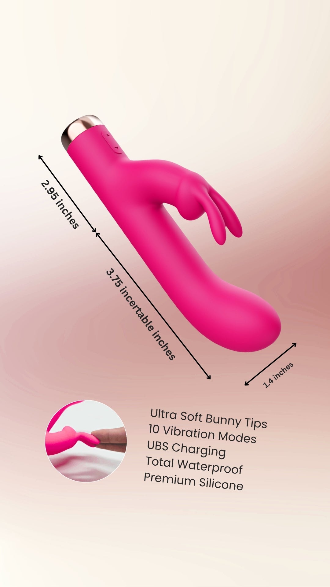 Naughty Bunny: Classic Orgasm Vibrator