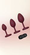 Luxe Plug: Vibrating Silicone Butt Plug With Remote Control