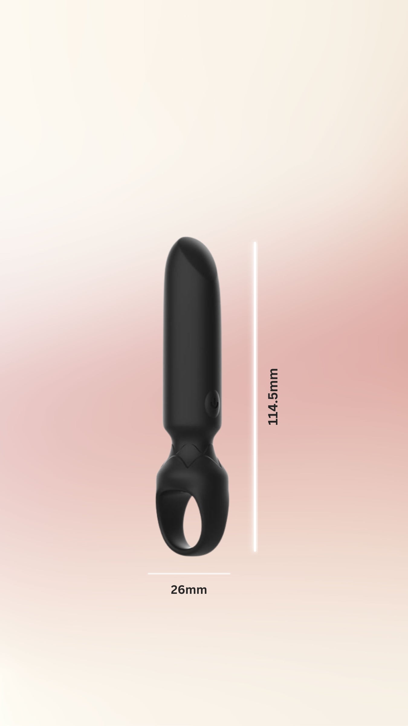 Black Rocket: Finger-Grip Bullet Vibrator