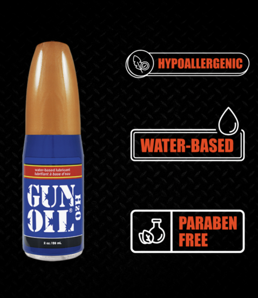 GUN OIL® H2O Water-Based Lube 6 oz / 120ml