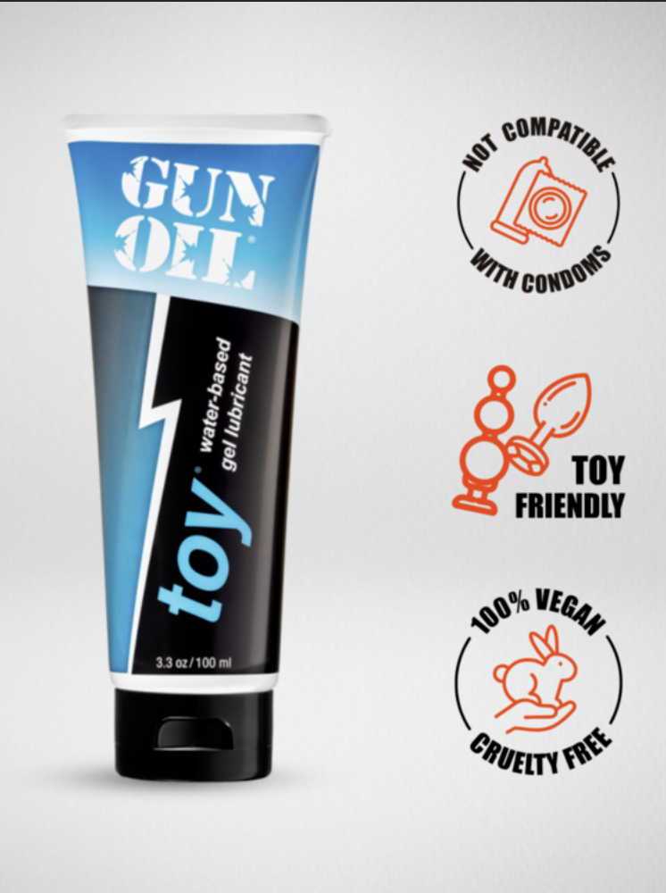 GUN OIL® Toy Water-Based Gel Lube