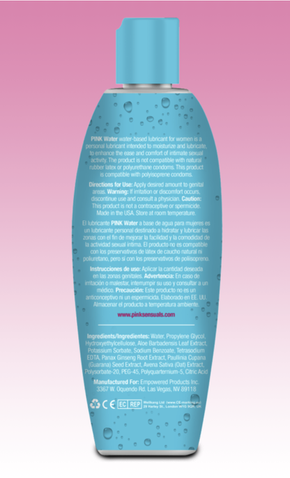 PINK® Water Lubricant 8oz