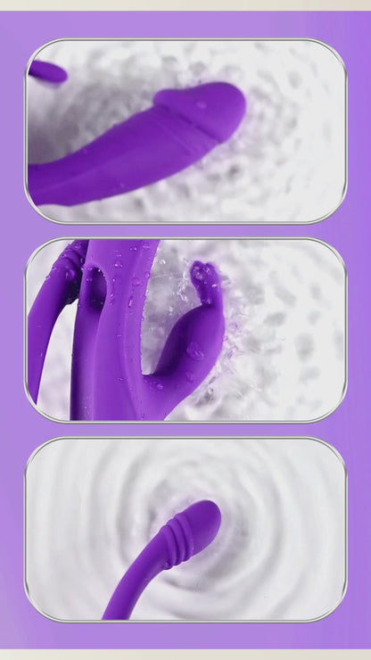 Triple Trouble Vibrator — More Sensation. More Control.