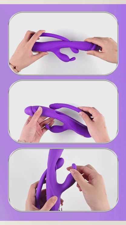 Triple Trouble Vibrator — More Sensation. More Control.